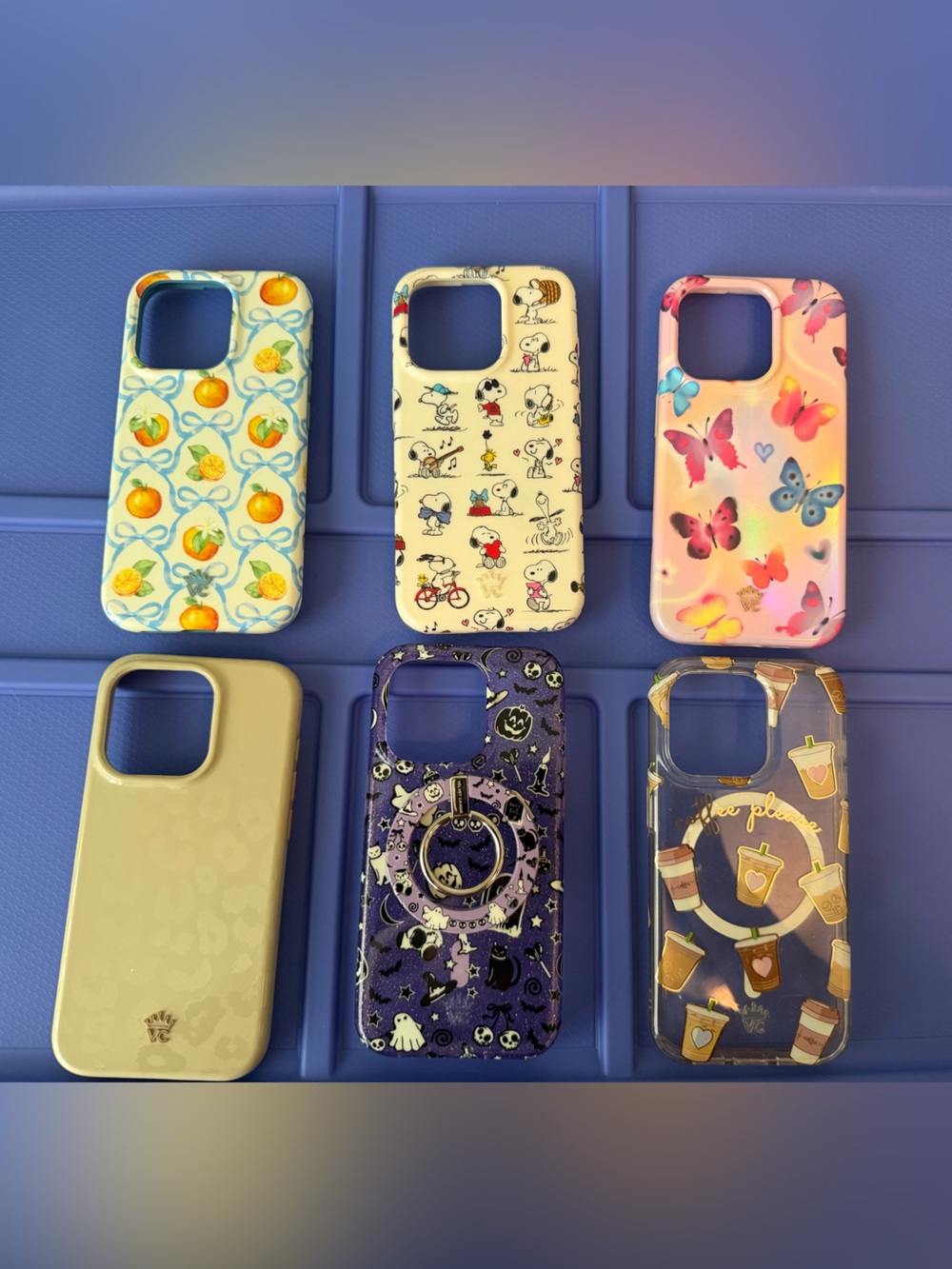 Velvet Caviar iPhone 15 Pro Cute Phone Case Lot of 6